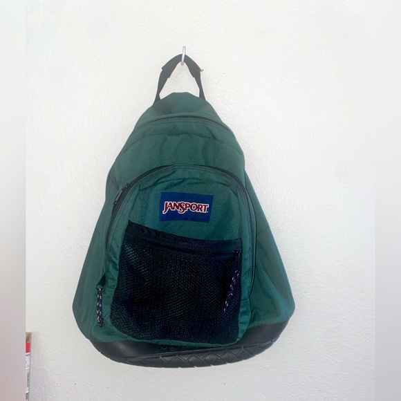 Jansport Bags Vintage Jansport Heavy Duty Bookbagbackpack With Rubber Bottom Euc Poshmark